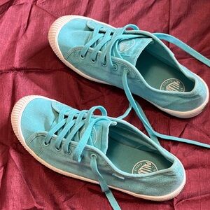 Blue palladium sneakers